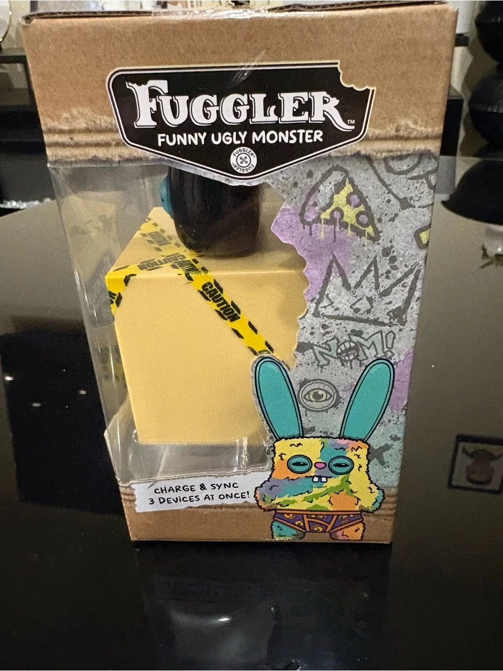 Fuggler Annoyed Alien Yellow 3-Port USB Hub